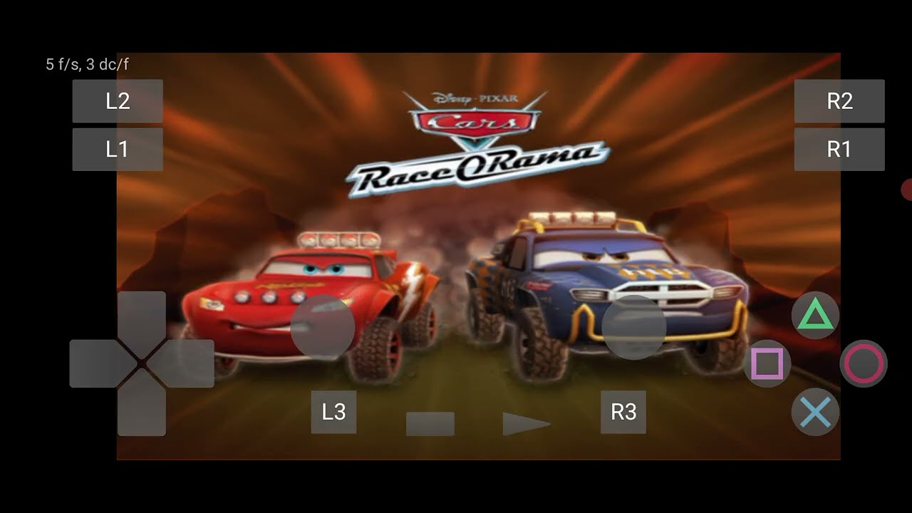 petualangan lighting McQueen menang championship Cars race o Rama ps2 gameplay part 1
