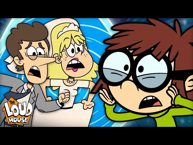 Time Traveling to Save Mom and Dad! ⏰ | Full Scene Time Trap | The Loud House class=