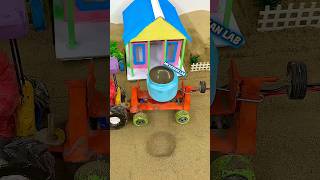 Mini construction video | Tractor wala video | diy tractor video 😱