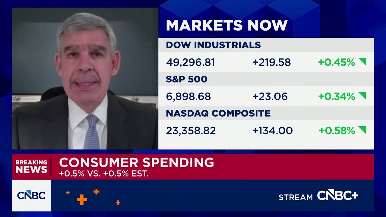 Mohamed El-Erian on U.S. economic growth: 'Engine is getting weaker'