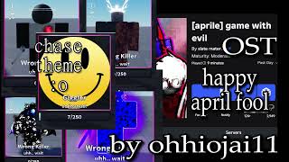 Sdanlelicious  April Foolsgiggler Theme game With Evil Ost