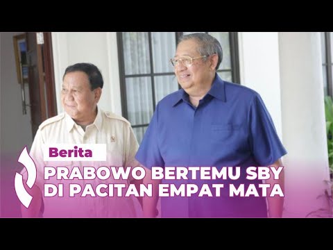 Momen Prabowo Temui SBY di Pacitan Empat Mata, Bahas Lukisan Hingga Kebangsaan