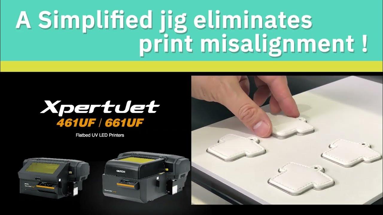 Printing Jig for 72mm Circle Disc Blanks- Mutoh XPJ-661UF Flatbed