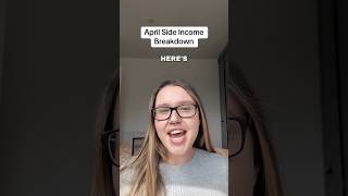 How much I earned in April from side income. The full breakdown #sidehustle #personalfinance