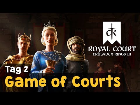 Crusader Kings 3  - Game of Courts Tag 2: Die eiserne Bank von Anjou  (Livestream-Aufzeichnung)