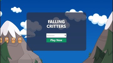 Falling Critters: Main Menu, Chat & UI | Devlog #03