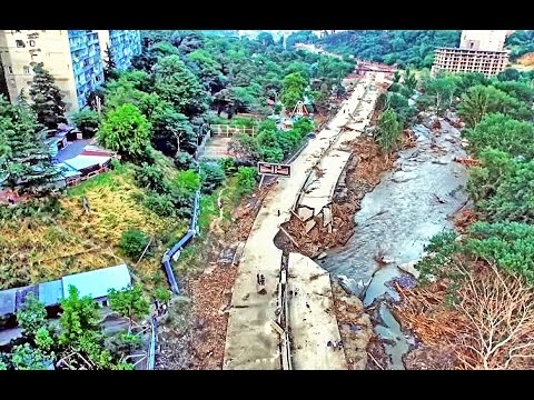 კატასტროფა თბილისში - Disaster in Tbilisi - Стихийное бедствие в Тбилиси - 14.06.2015 ...