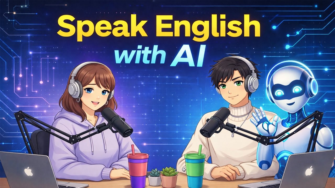 Learn English Anytime with AI | English Podcast For Daily Conversation