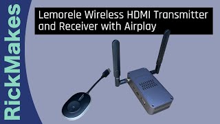 Lemorele Wireless HDMI Transmitter and Receiver with Airplay