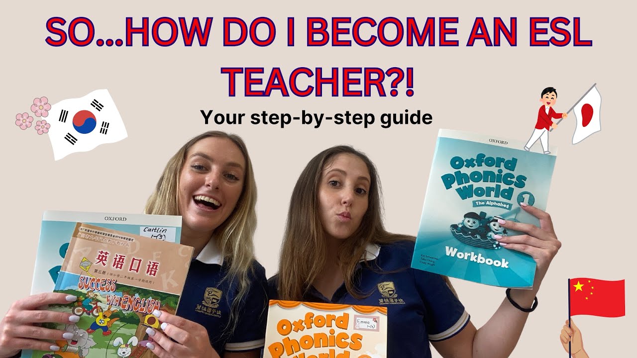 How to become an ESL teacher 📚 - YouTube