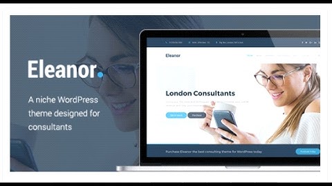 Eleanor - Consulting Business WordPress Theme | Themeforest Download