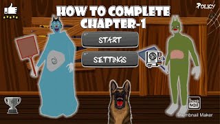 How to win Scary Oggy Granny Grandpa Cockroaches Horror Mod Chapter-1 screenshot 5