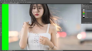 Tutorial on how to edit artwork | How To Remove Green Background In Photoshop cc #17 | GIN Tech