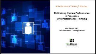 Optimizing Human Performance in Processes