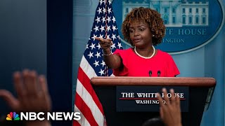 Live White House Holds Press Briefing Nbc News