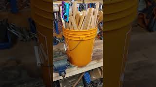 Heating the workshop for 60 bucks!! Fireplace from Princess auto