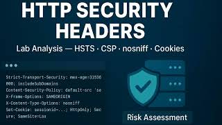 4- HTTP Security Headers Explained — هيدرز الأمان  خطوة بخطوة