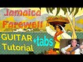 Jamaica Farewell by Harry Belafonte - Guitar lesson