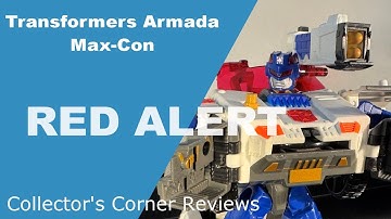 Doctor, Doctor, cure me please. Transformers Armada Max-Con Red Alert