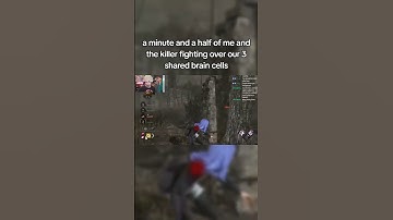 me and the killer sharing brain cells #dbd #dbdshorts #deadbydaylight #dbdclips #dbdsurvivor