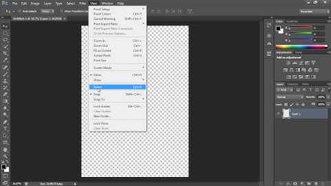 How to Change Units of the Rulers in Photoshop CS6