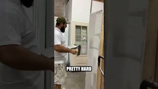 Mastering the Perfect Trowel Pressure for Smooth Drywall Finishing. #drywall #DIYtips #remodel