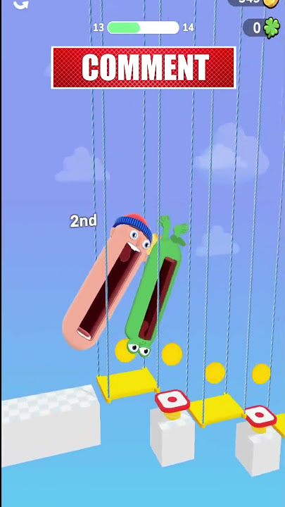 Hopping Heads Game Most Satisfying Level 13 #hoppingheadsandroid #Shorts