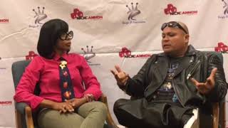 SHELLY MANSION INTERVIEWS JROWDY AT THE NICK CANNON FOUNDATION