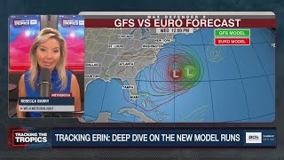 Where's Erin headed? Breaking down the storm's latest track, model runs | Tracking the Tropics