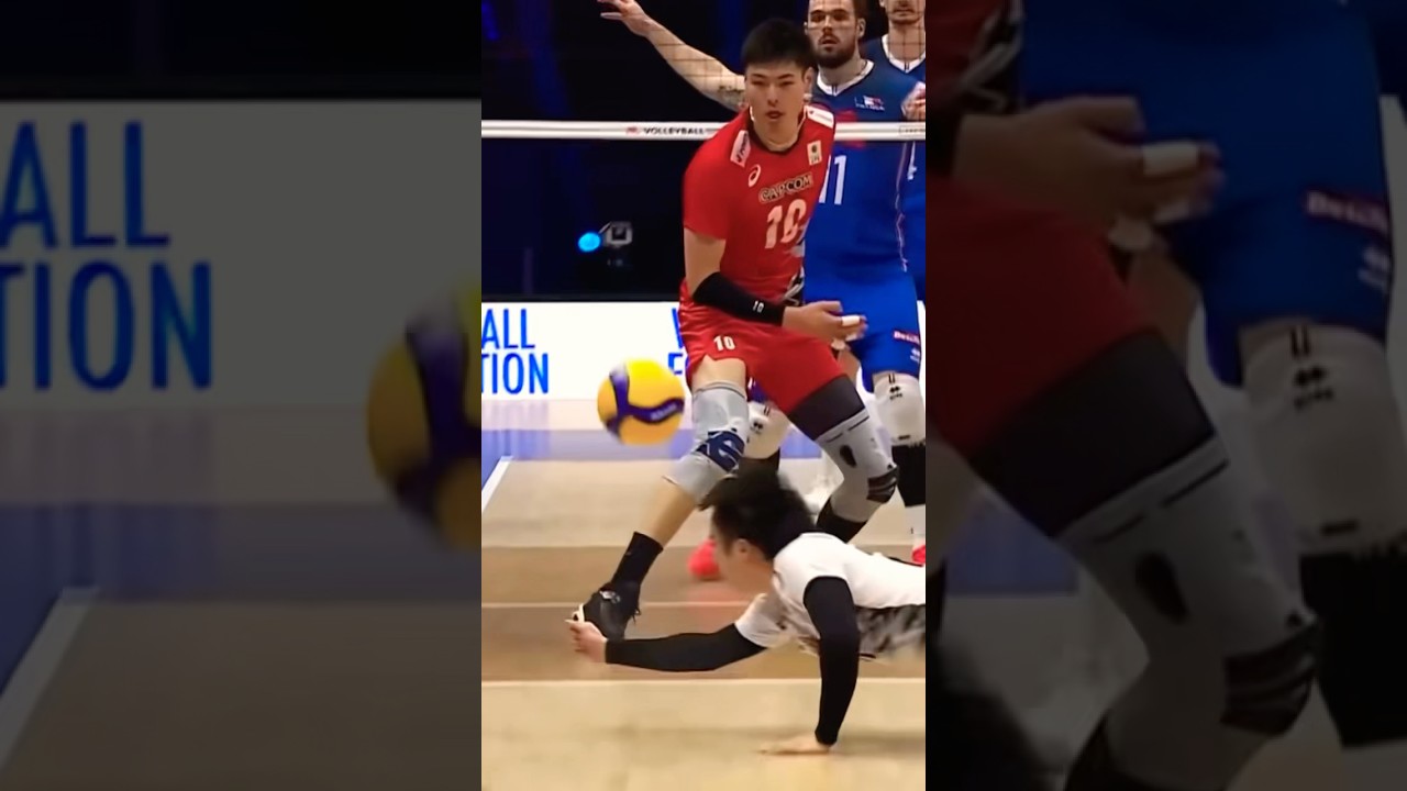 Tomohiro Yamamoto, the best libero in the world 
