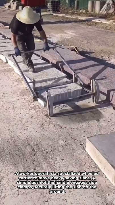 An Ingenious Device for Moving Heavy Blocks