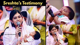 నా బిడ్డని దేవుడు రక్షించాడు.. Sreshta karmoji’s Testimony #jesus #gospel #praise #worship #yt 