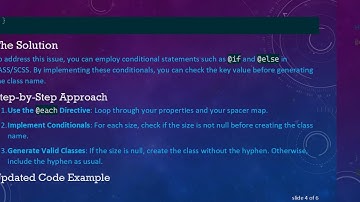 How to Remove Hyphen(-) from SASS/SCSS Map Keys When Key is Null