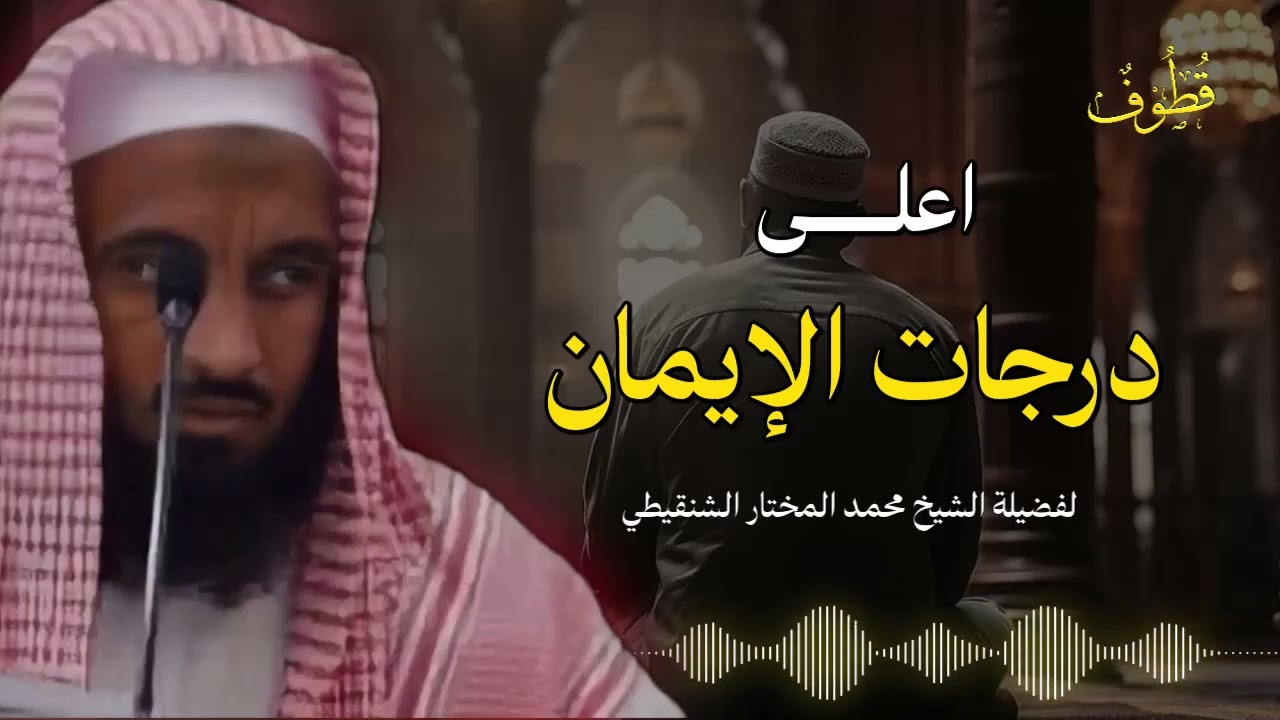 أعلى درجات الإيمان وكيف يبلغها العبد | الشيخ محمد المختار الشنقيطي