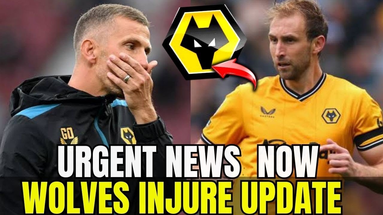 Wolves Injuries ⛔ URGENT NEWS ! GARY O'NEIL REVEALS ! WOLVES INJURY UPDATE (WOLVES NEWS ...