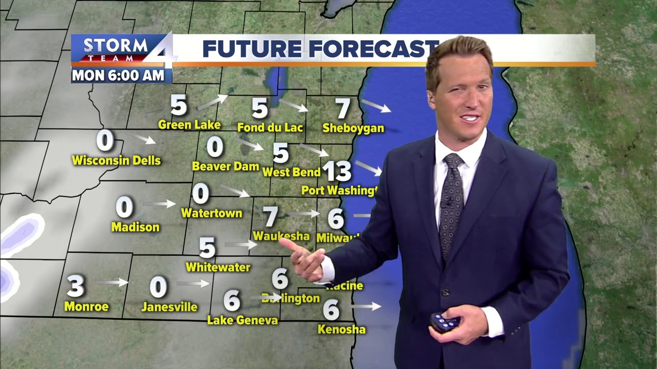 Mostly sunny with highs in the 40s - YouTube