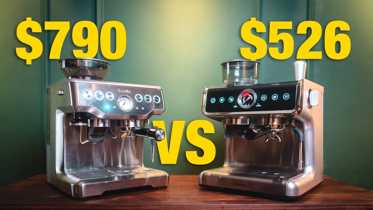 El Gran Duelo de Máquinas de Espresso: Breville Barista vs. Sangkee ESG2-PRO