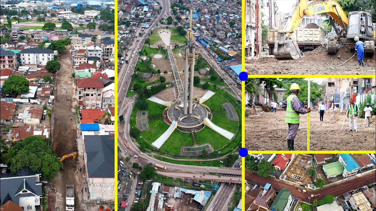 Projet 22 ARTÈRES : Lemba et Matete bénéficient de la construction des routes et curage des rivières