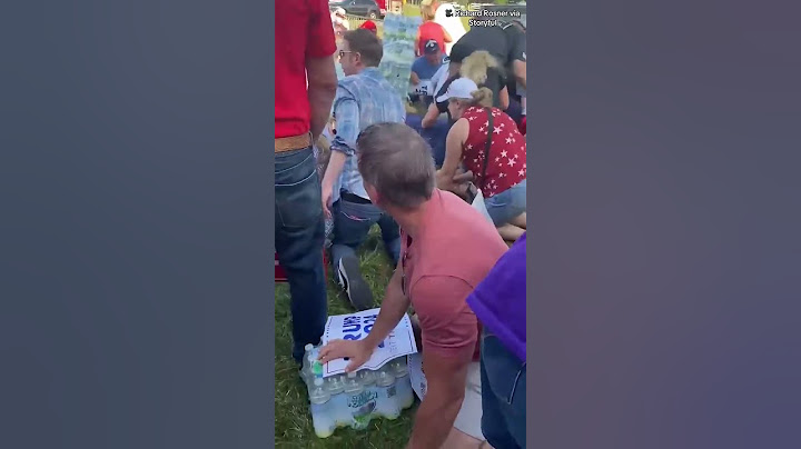 'DID TRUMP GET HIT?!' Fear and confusion spreads through the crowd at Trump rally