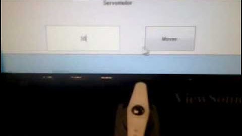 Arduino matlab GUI servomotor