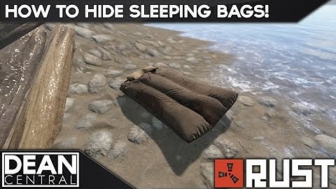 How to HIDE Sleeping Bags - [ Rust ]