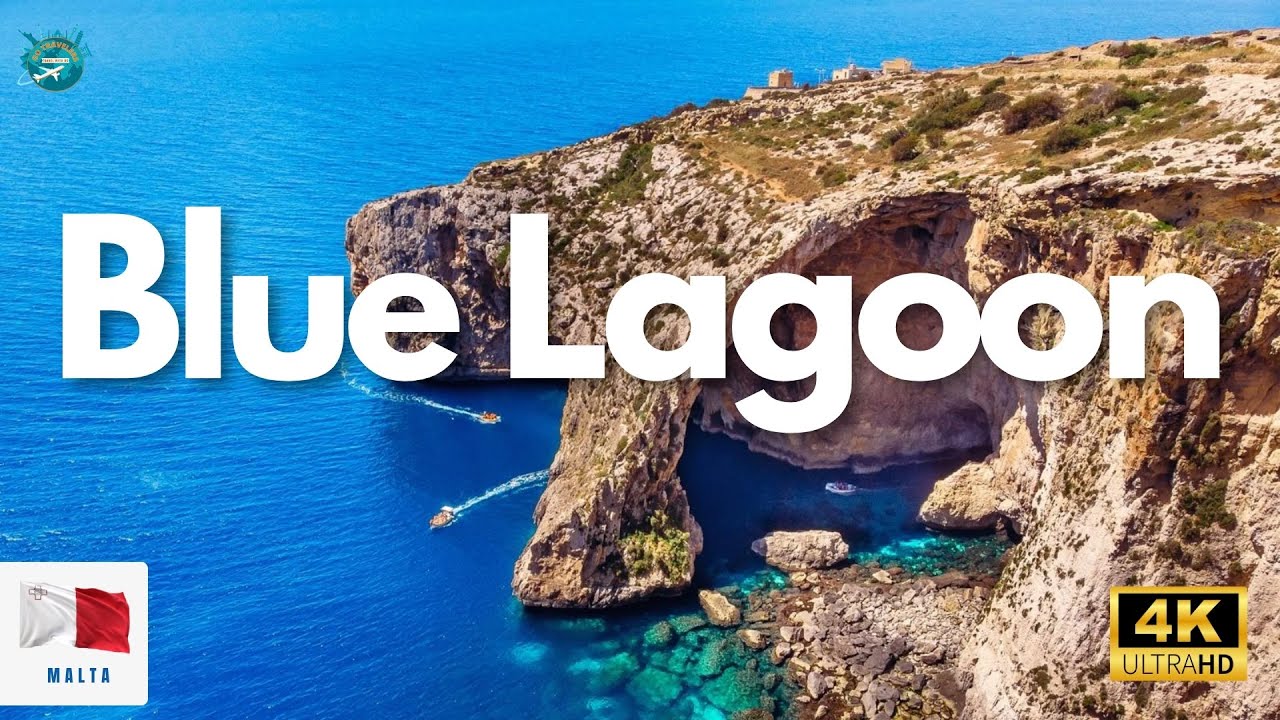 Blue Lagoon Malta 🇲🇹 Europe’s Most Turquoise Waters in Stunning 4K