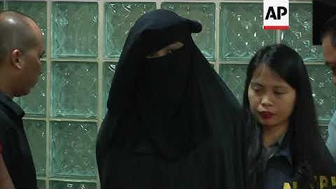 Widow of Isalmist leader arrested in Philippines