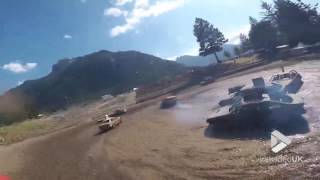 Viral Video UK: Demolition Derby from a drone