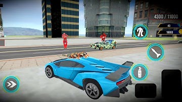 trò chơi Ô tô siêu RoBot biến hình * Supercar Robot transformer Game Android iOS Gameplay
