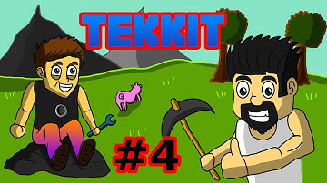 Minecraft Tekkit - How To Self Powered Infinate Charcoal  Part 4
