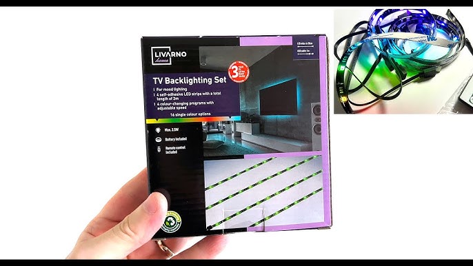 Unboxing and test cheep Lidl LED strip - YouTube