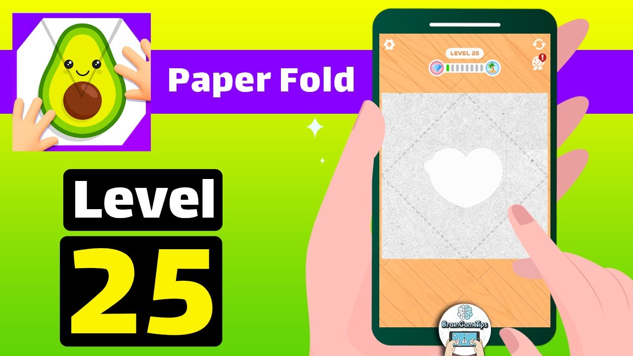 Paper Fold - Level 25 Answer