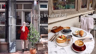 فلوق | جولة في حي بلاط واستكشاف مقاهي Cafe hopping in istanbul Balat