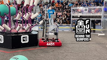 4451 ROBOTZ Garage | Behind the Bumpers | FRC 2025 REEFSCAPE Robot